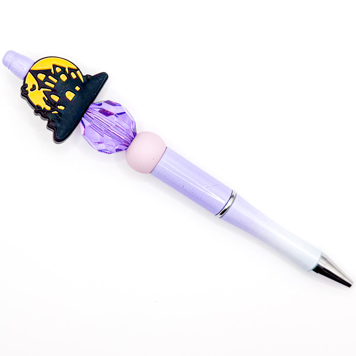 Creepy Halloween House Charm Pen