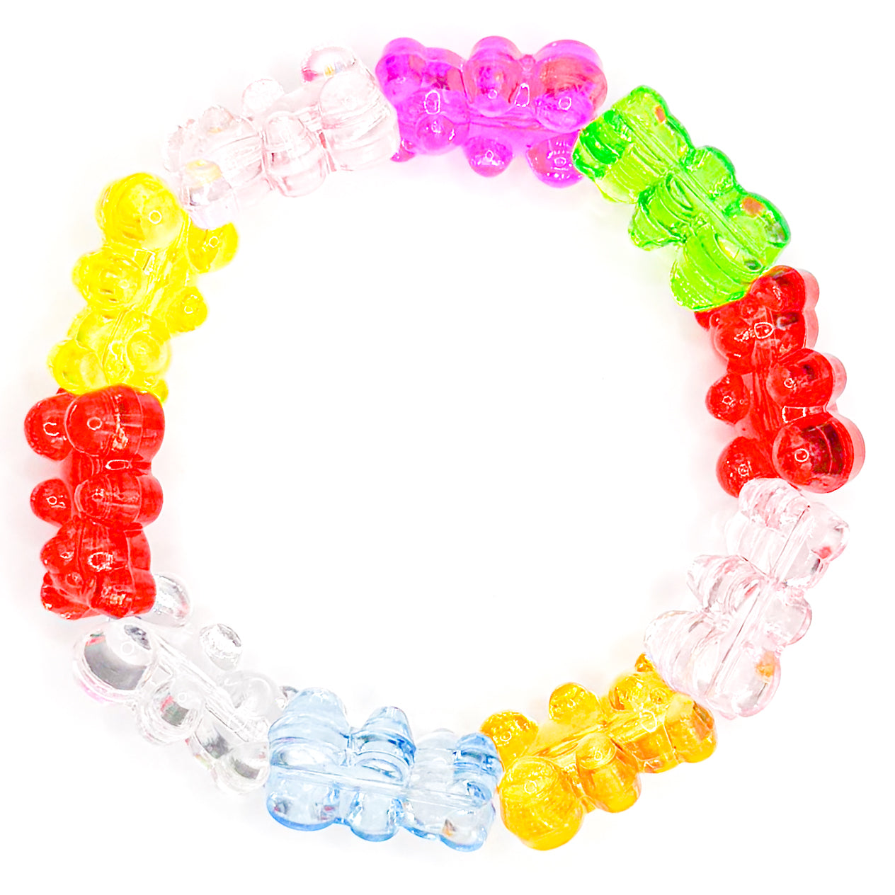 Rainbow Sugar Rush Beaded Bracelet
