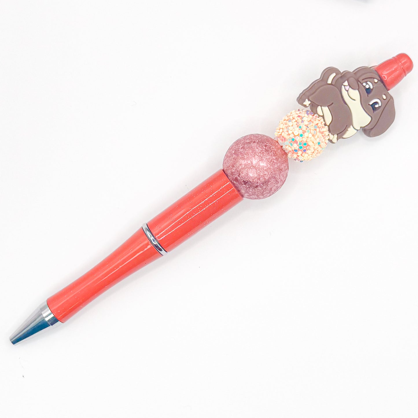 Orange Puppy Charm Pen