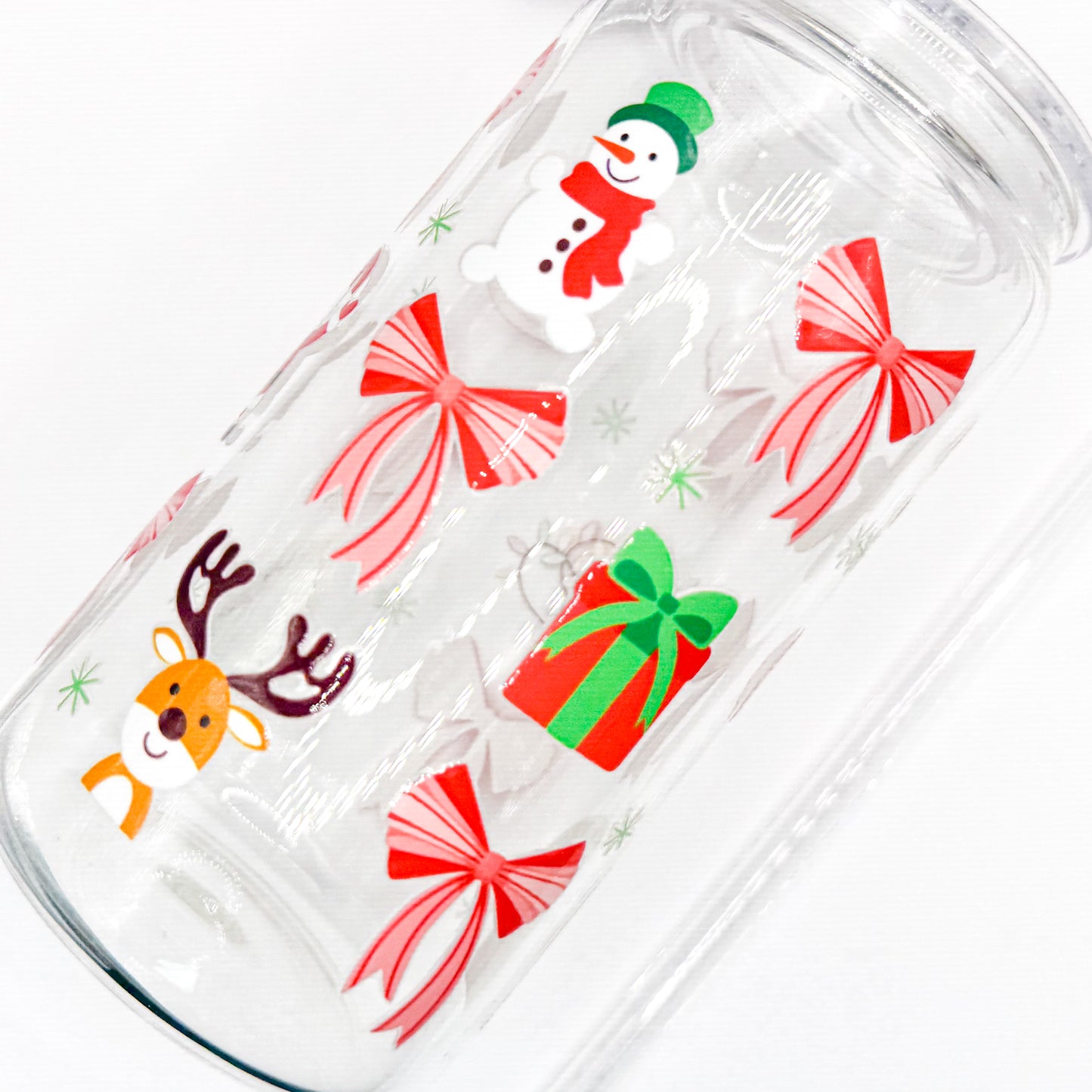 Holiday Bows Cup - 16oz