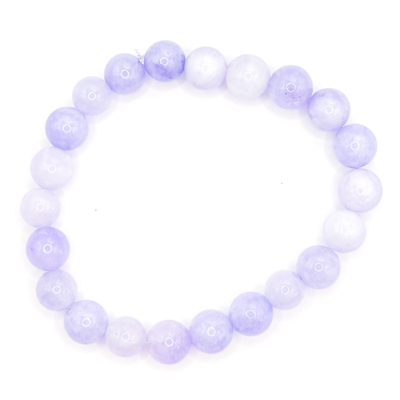 Purple Bubbles 2.0 Glass Beaded Bracelet