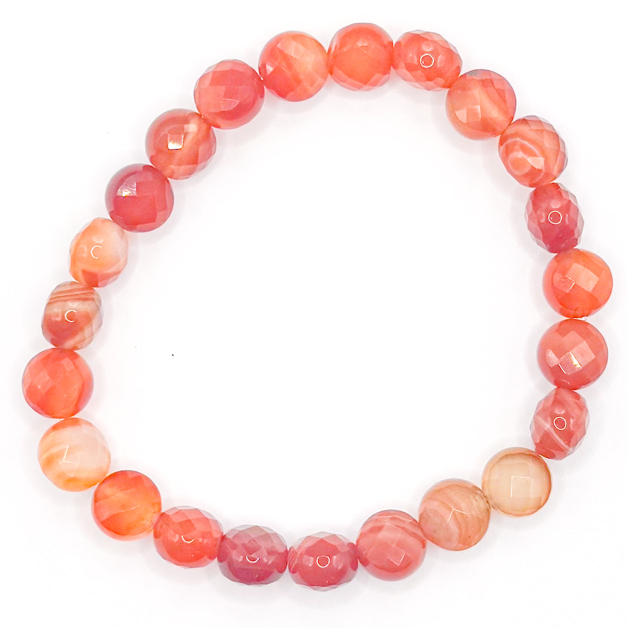 Fall Gems Glass Beaded Bracelet