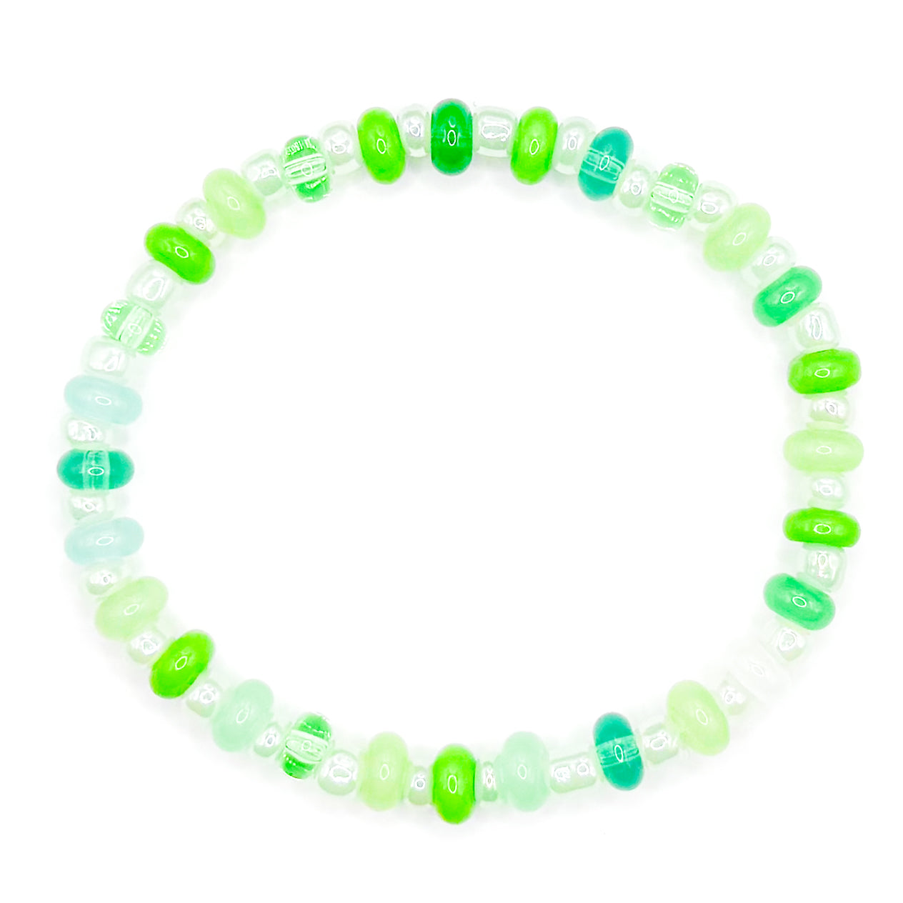 Spread Cheer Glass Beaded Bracelet