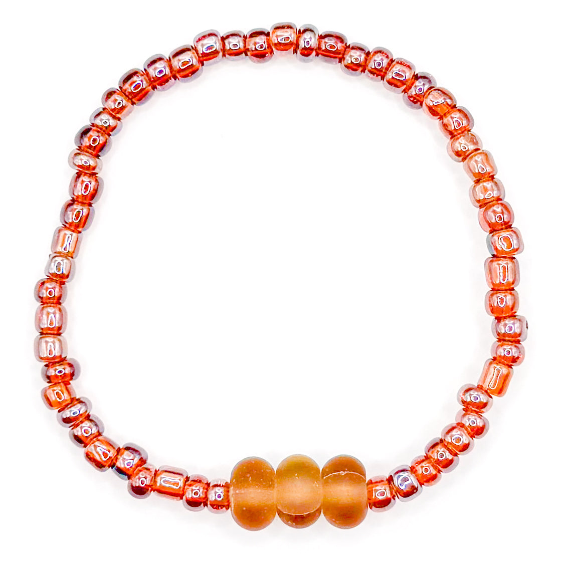 Festive Fall Beaded Bracelet