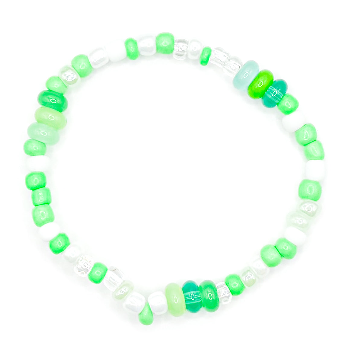 Simple Holiday Beaded Bracelet