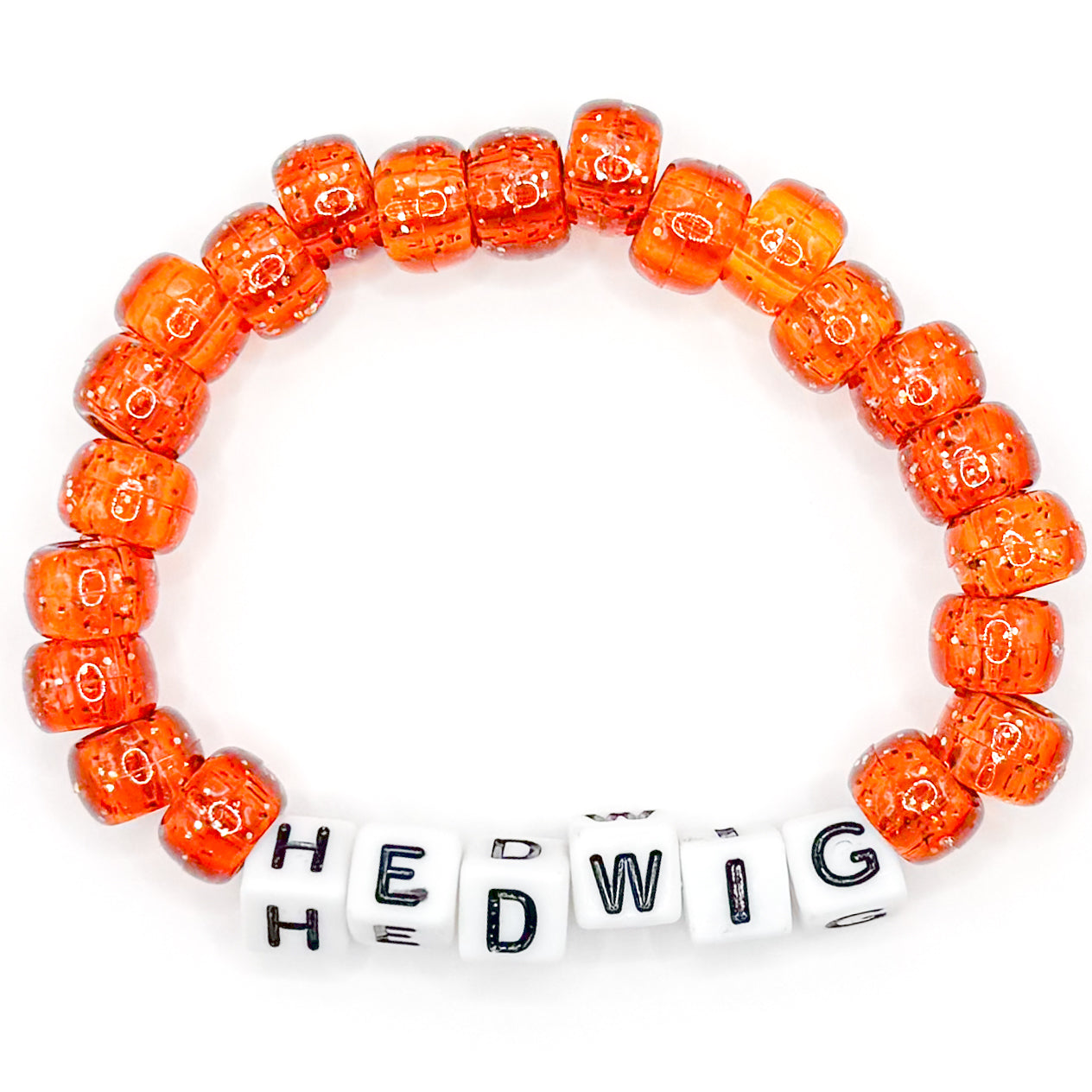 Brown "Hedwig" Beaded Bracelet
