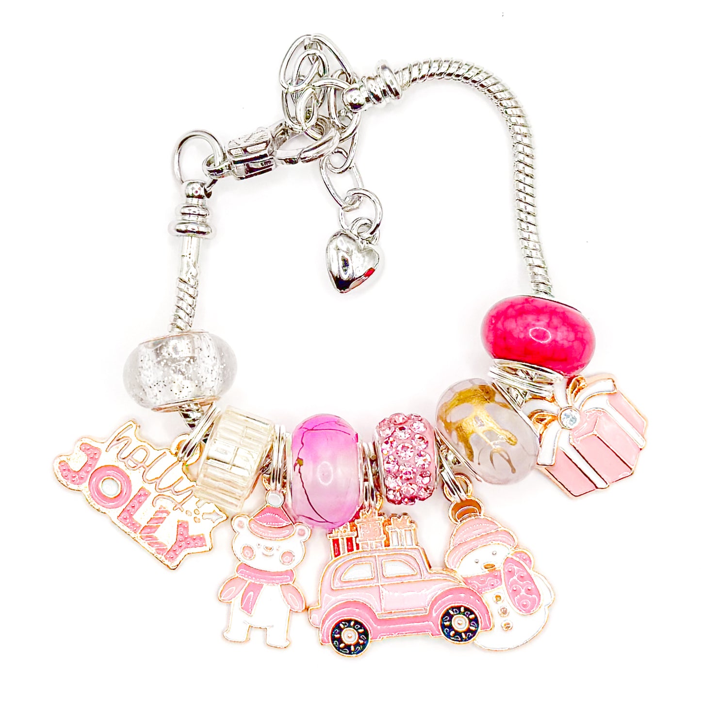 Christmas Road Trip European Charm Bracelet
