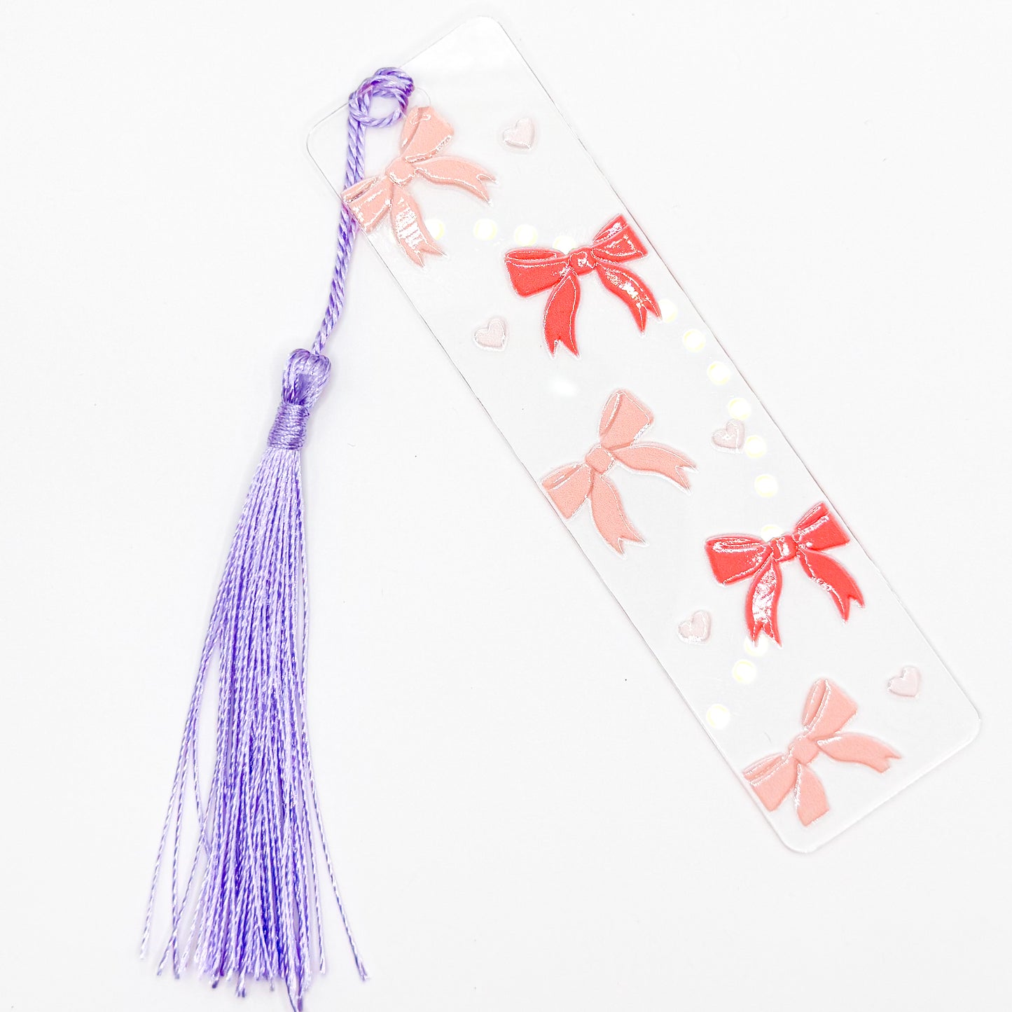 Preppy Bows Acrylic Bookmark