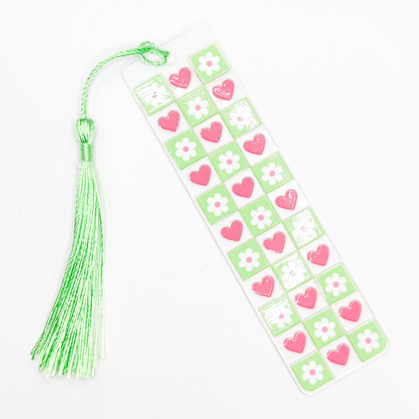 Happy Smiley Vibes Acrylic Bookmark