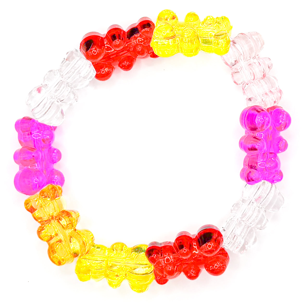 Sunset Gummy Sugar Rush Beaded Bracelet