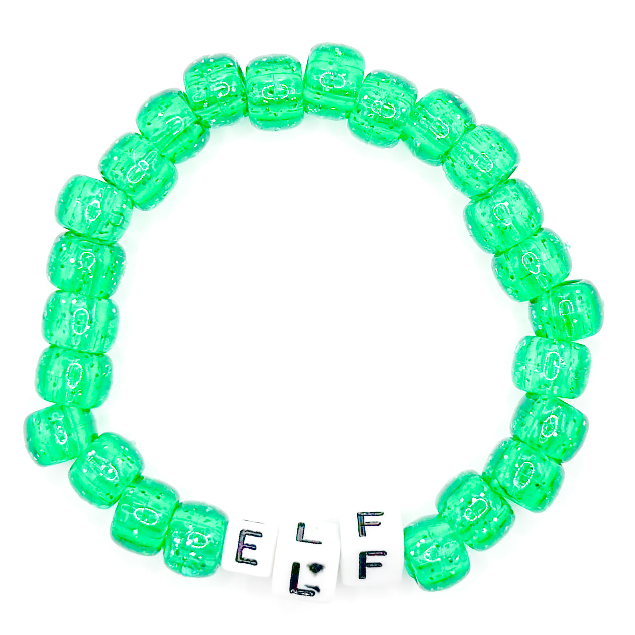Green "Elf" Beaded Bracelet
