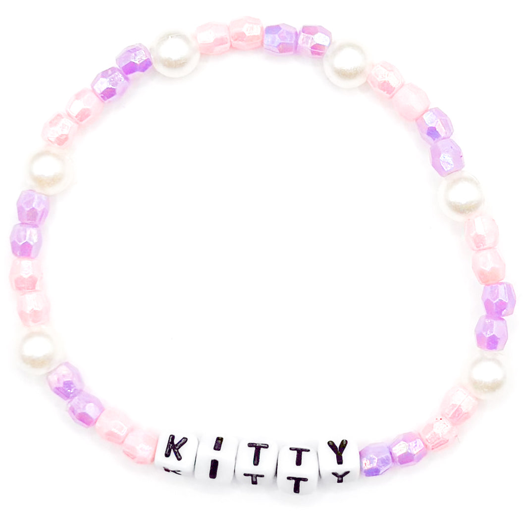 "Hello Kitty" Beaded Bracelet Set