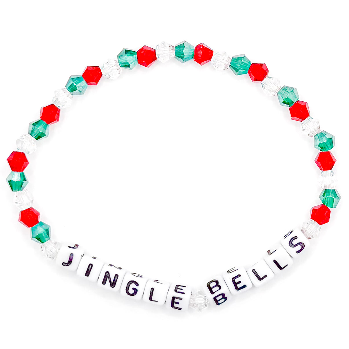 Festive "Jingle Bells" Bead Buddy Bracelet