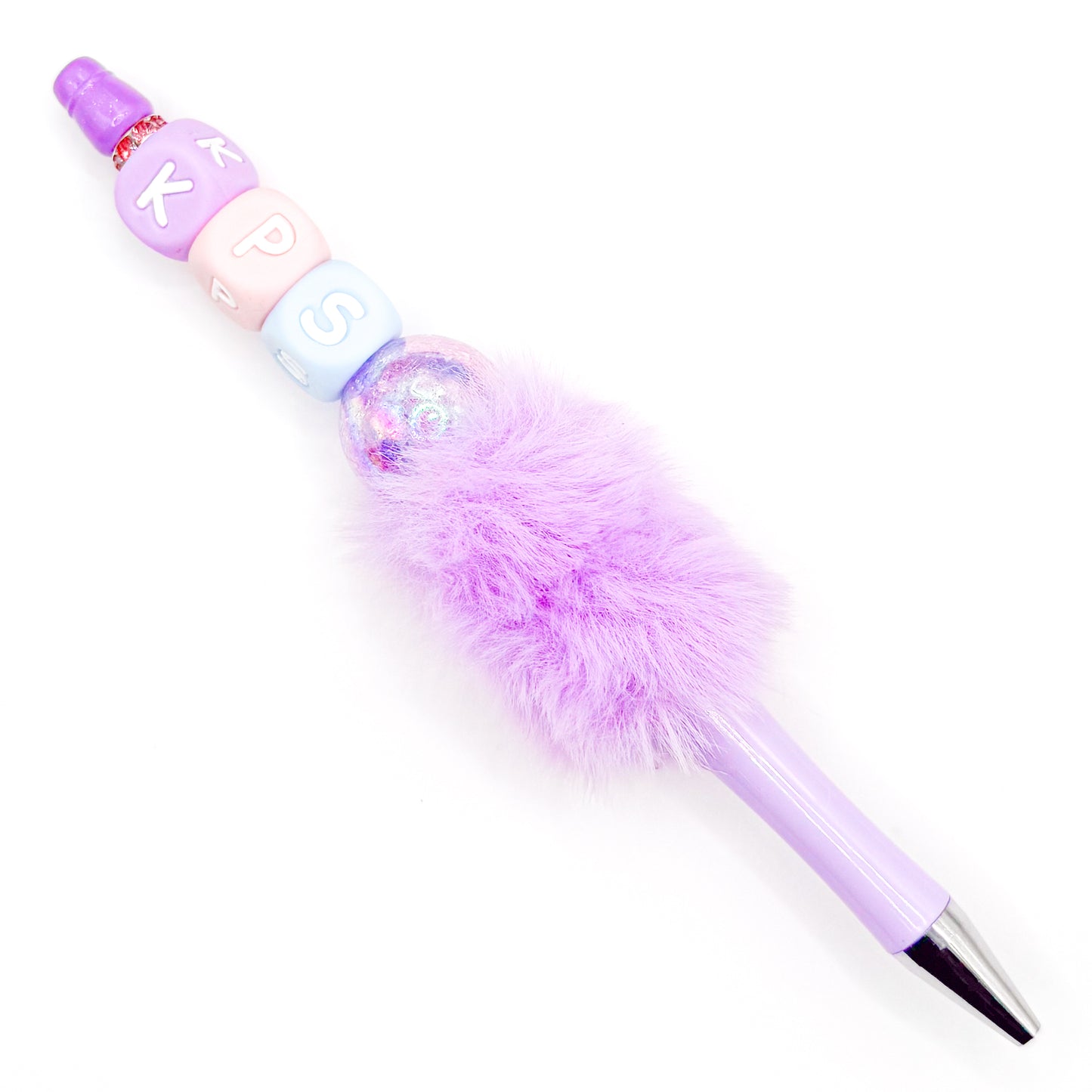 Purple "KPS" Charm Pen