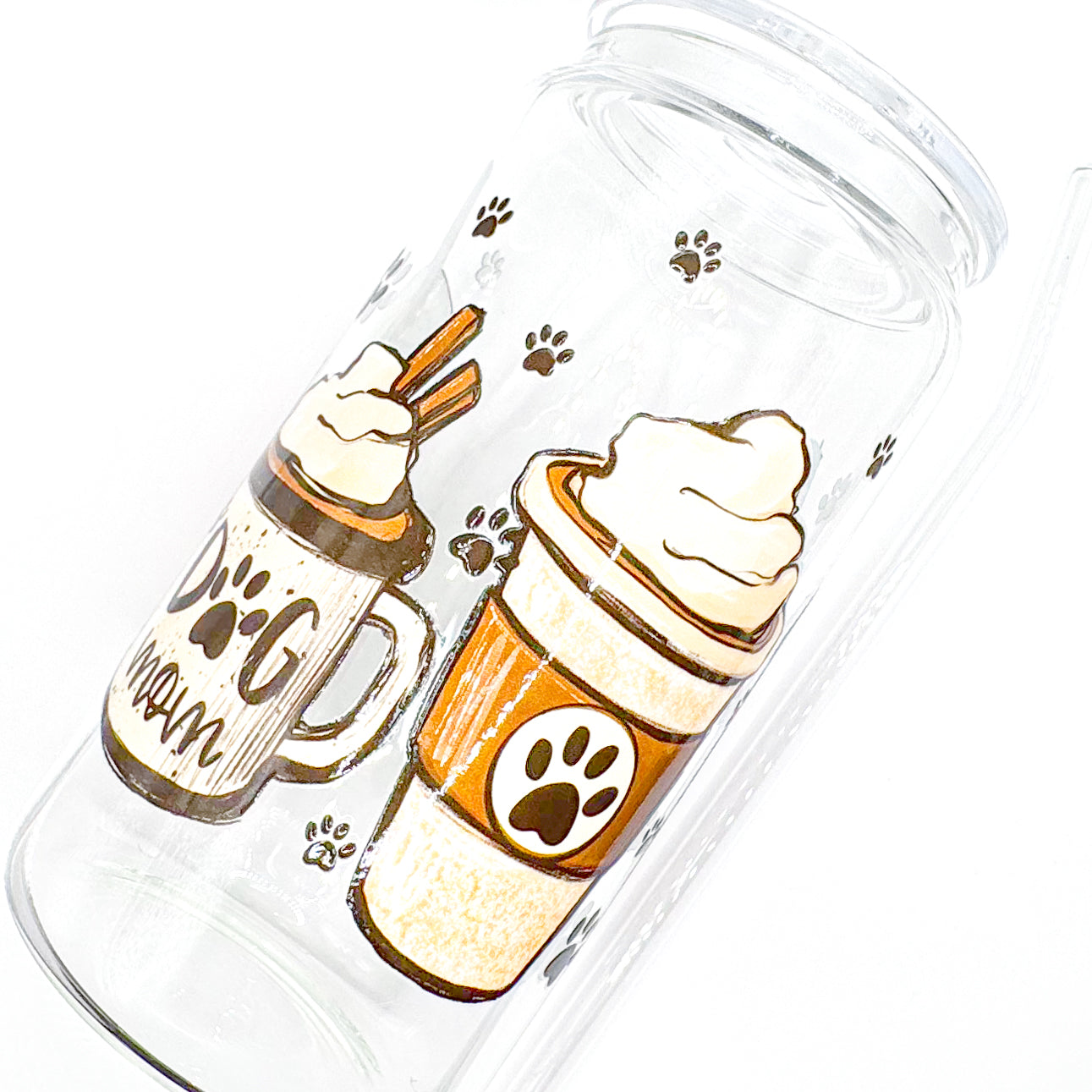 Dog Mom Latte Cup - 16oz
