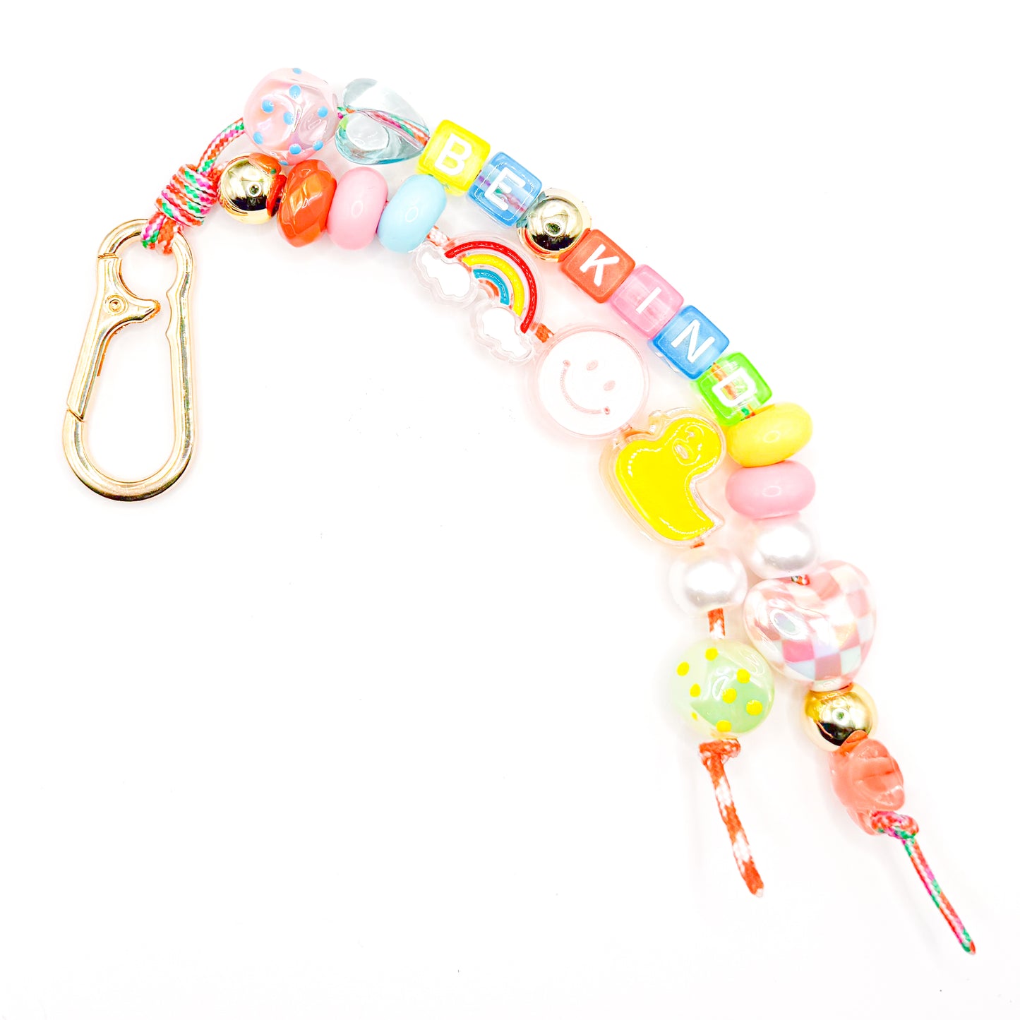 "Be Kind" Colorful Bag Charm