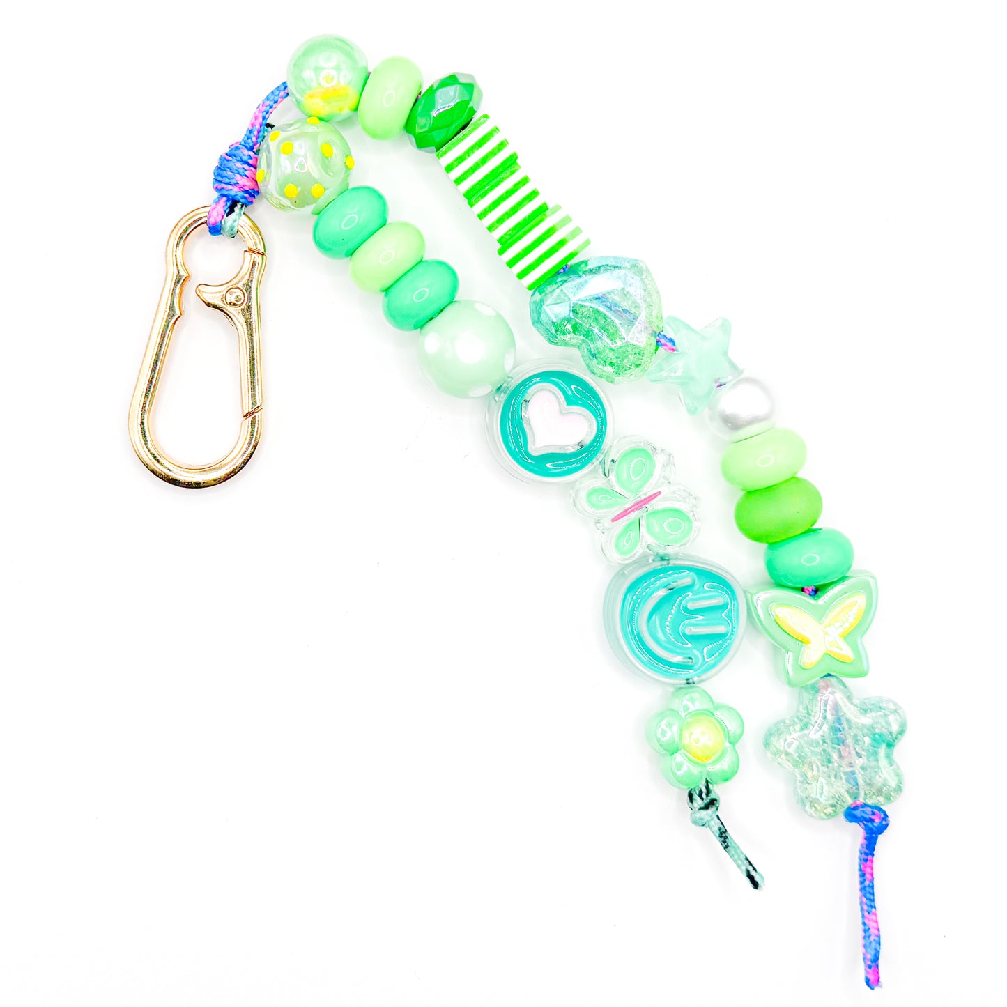 Green Splash Bag Charm