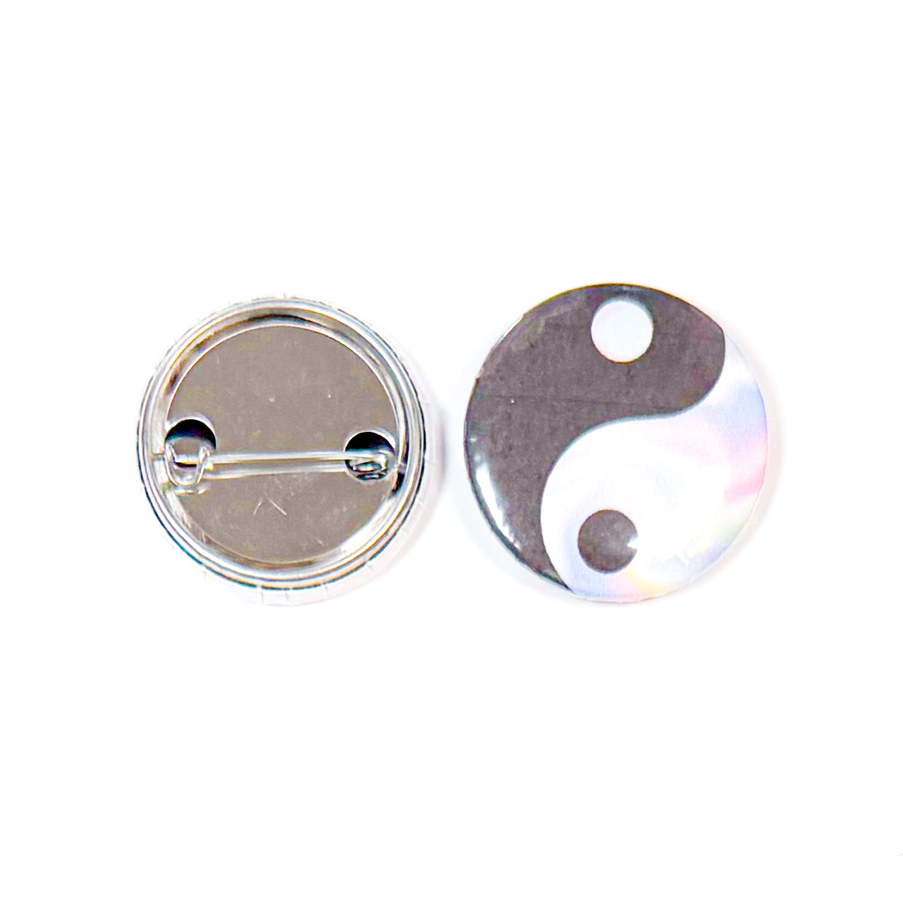 Handmade "Yin Yang" 1.25 Inch Button