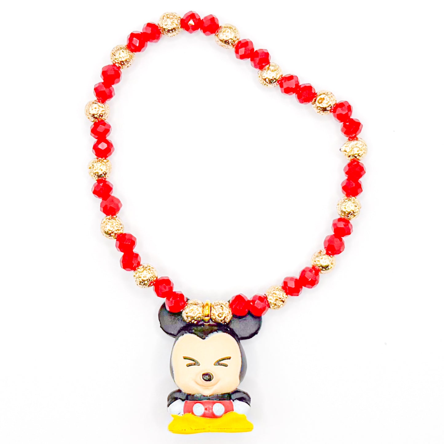 Cute Mouse Glass Beaded Bracelet