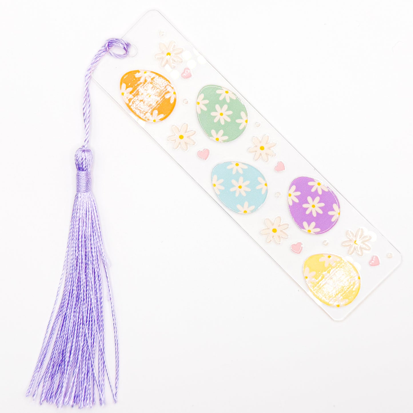 Springtime Easter Eggs Acrylic Bookmark