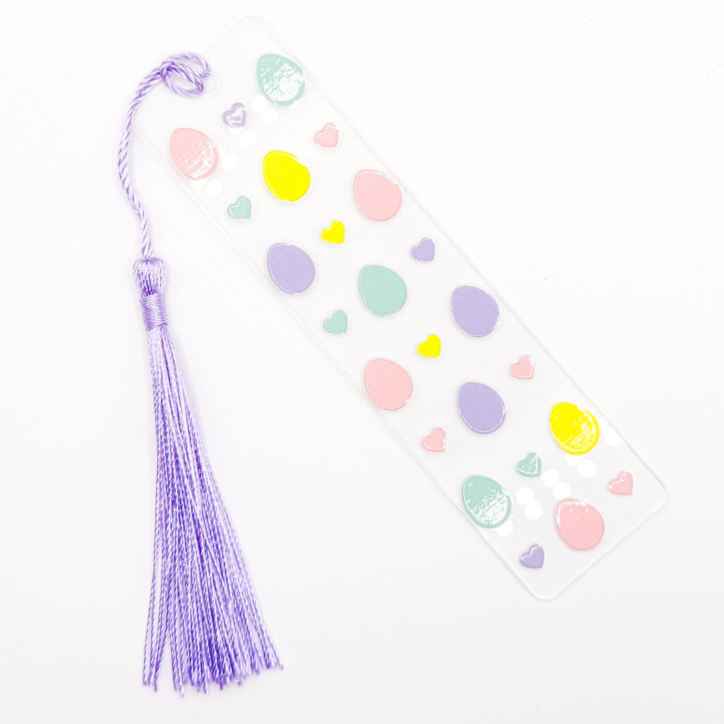 Pastel Easter Eggs Acrylic Bookmark