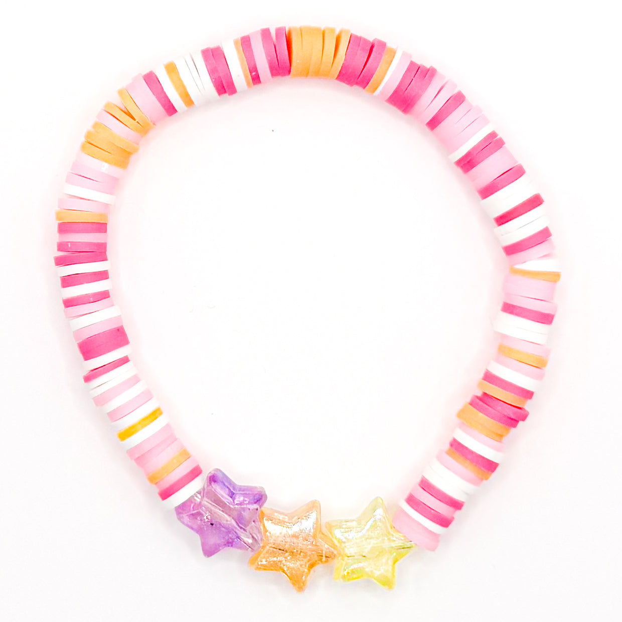 Island Girl Stars 3.0 Clay Beaded Bracelet