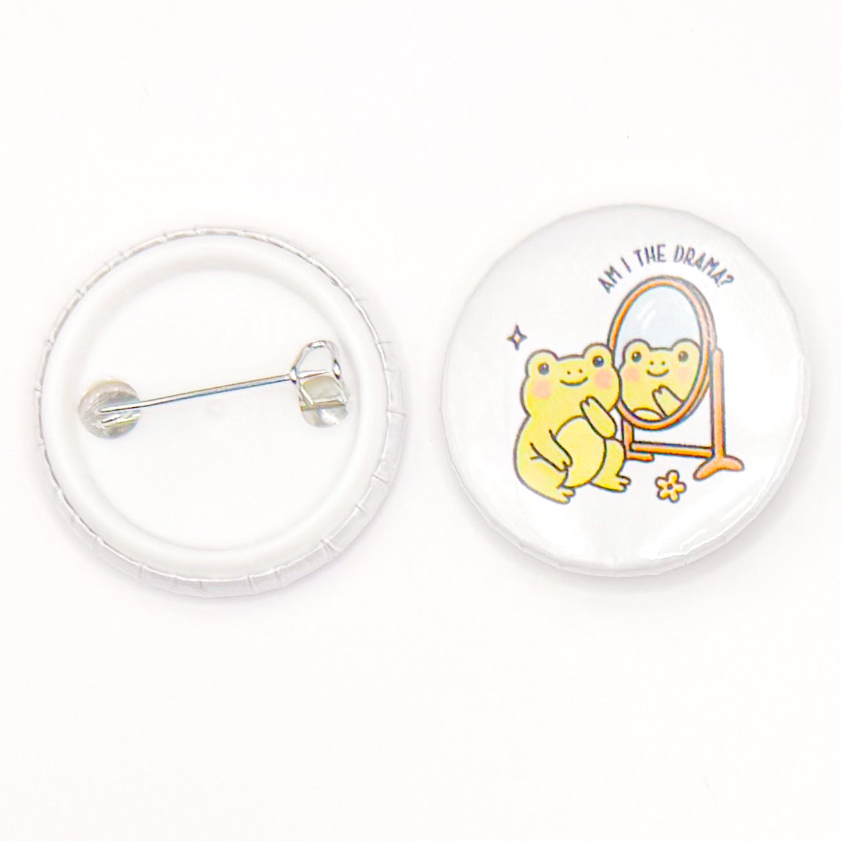"Am I The Drama" 1.25 Inch Button