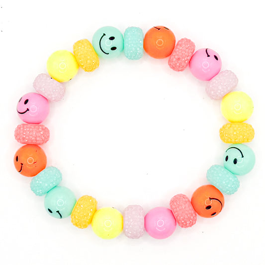 Always Smiley Beaded Bracelet