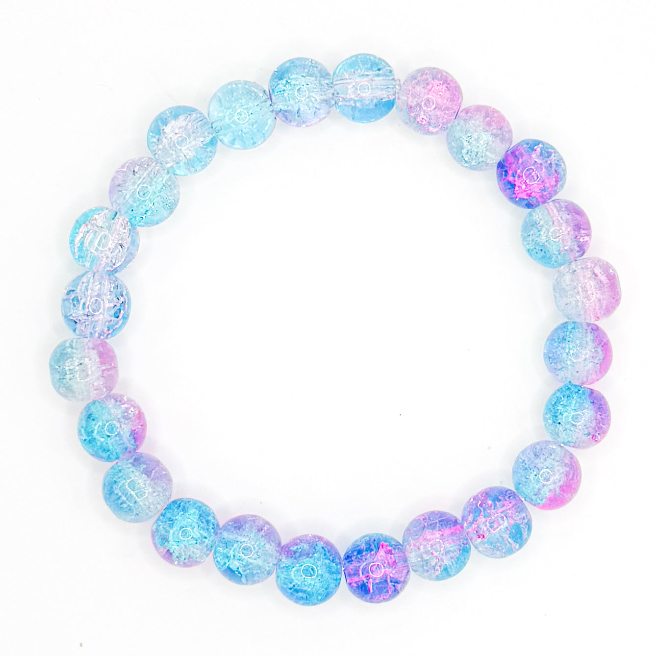 Sugar Candy Glass Beaded Bracelet