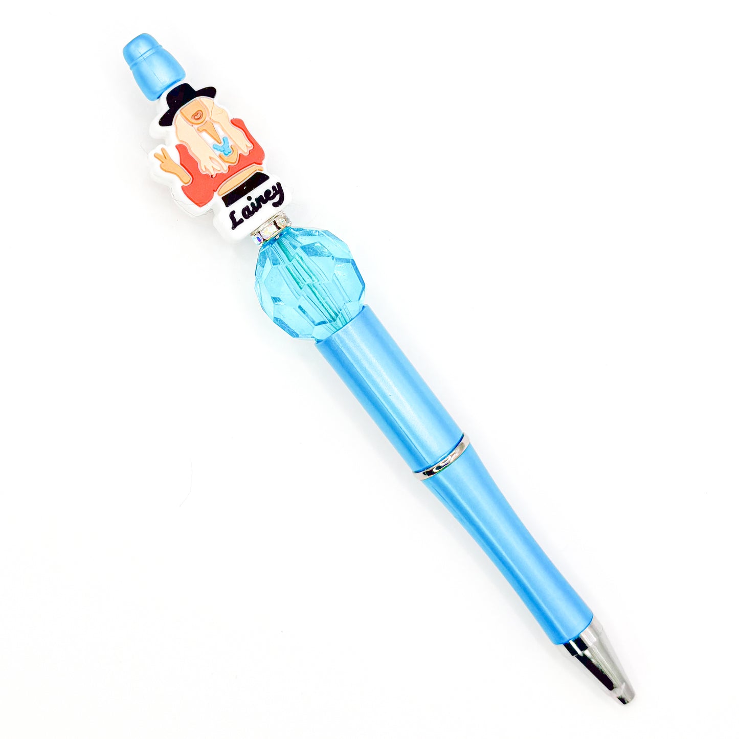 Blue Country Singer Laney Charm Pen