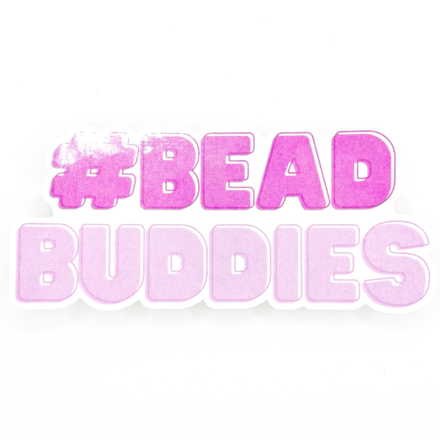 Purple Bead Buddies Sticker