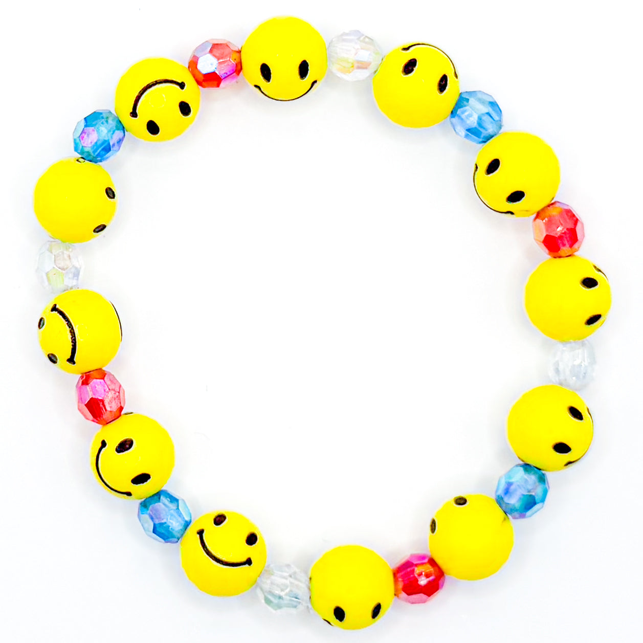 Patriotic Smiles Beaded Bracelet