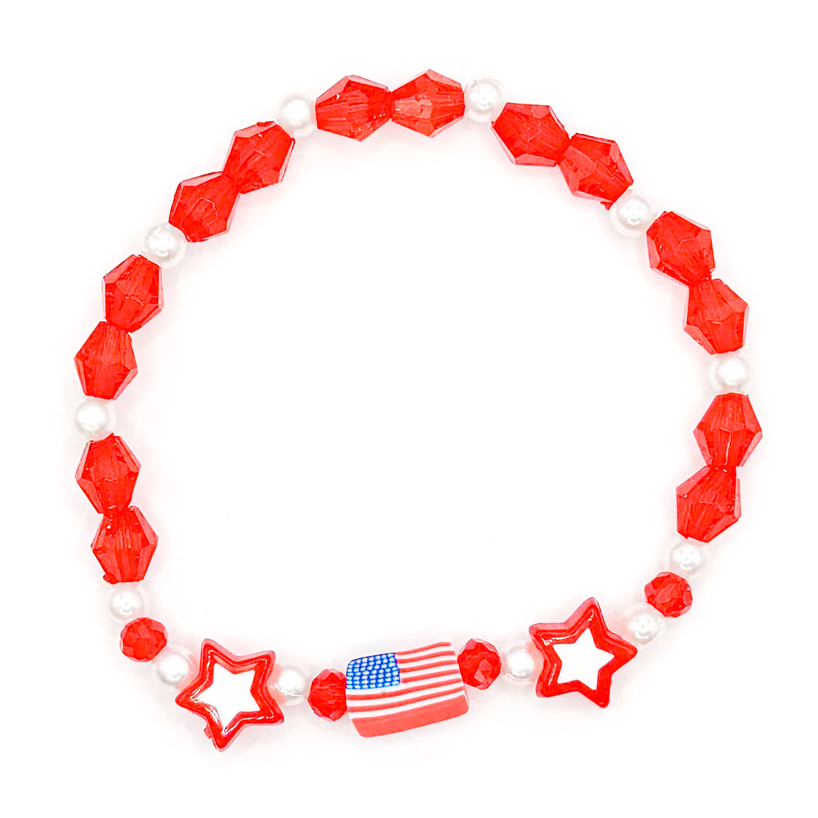 Americana Beaded Bracelet