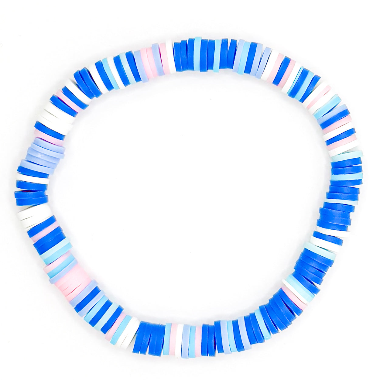 Dogs and Beads Clay Beaded Bracelet