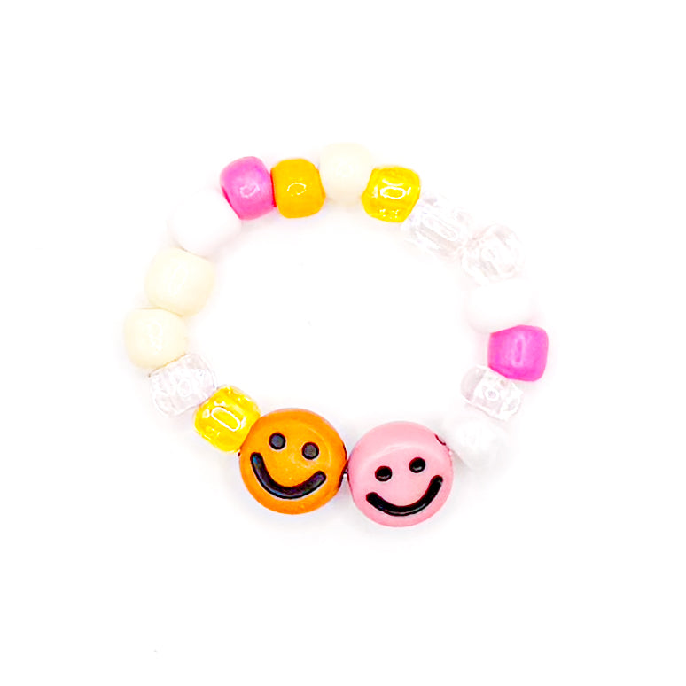 Sunset Smiley Ring