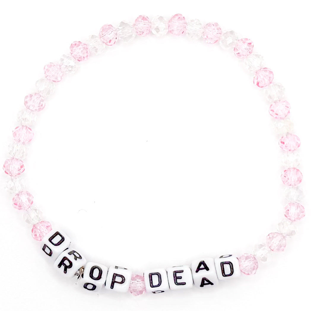 "DROP DEAD" Bead Buddy Bracelet