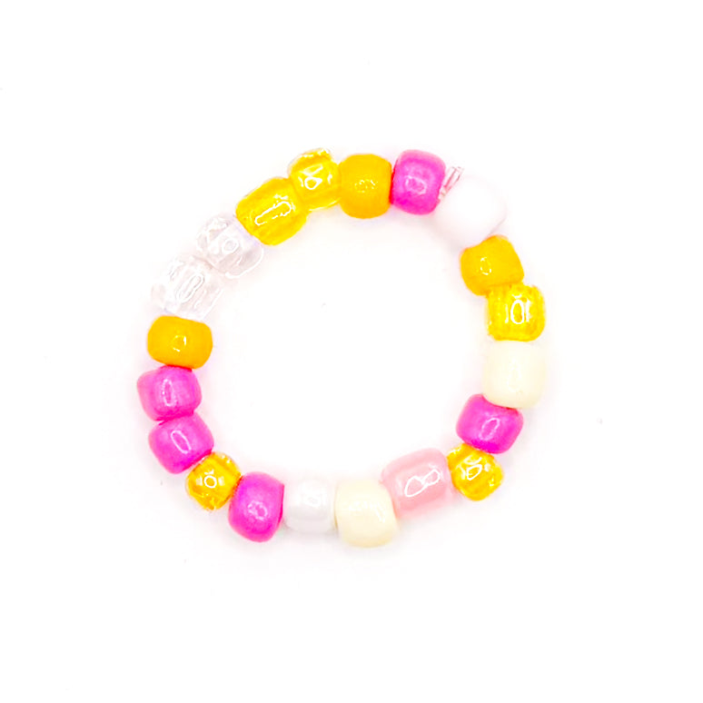 Sunset Seed Bead Ring