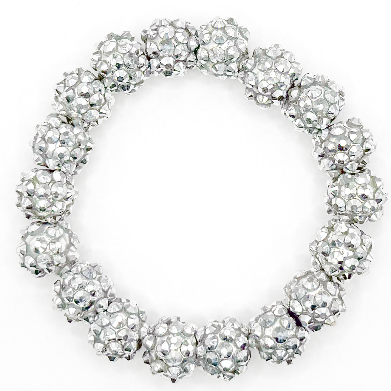 Disco Shimmer Beaded Bracelet