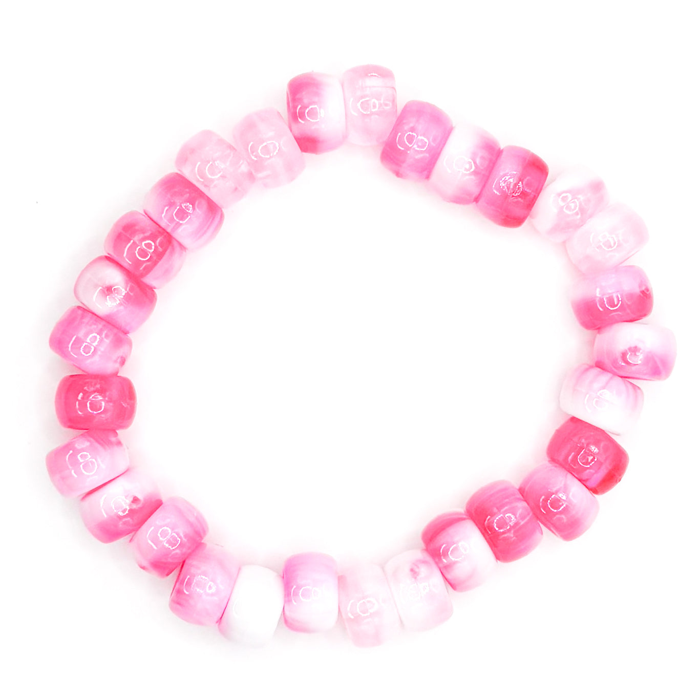 Pink Pony Beaded Bracelet