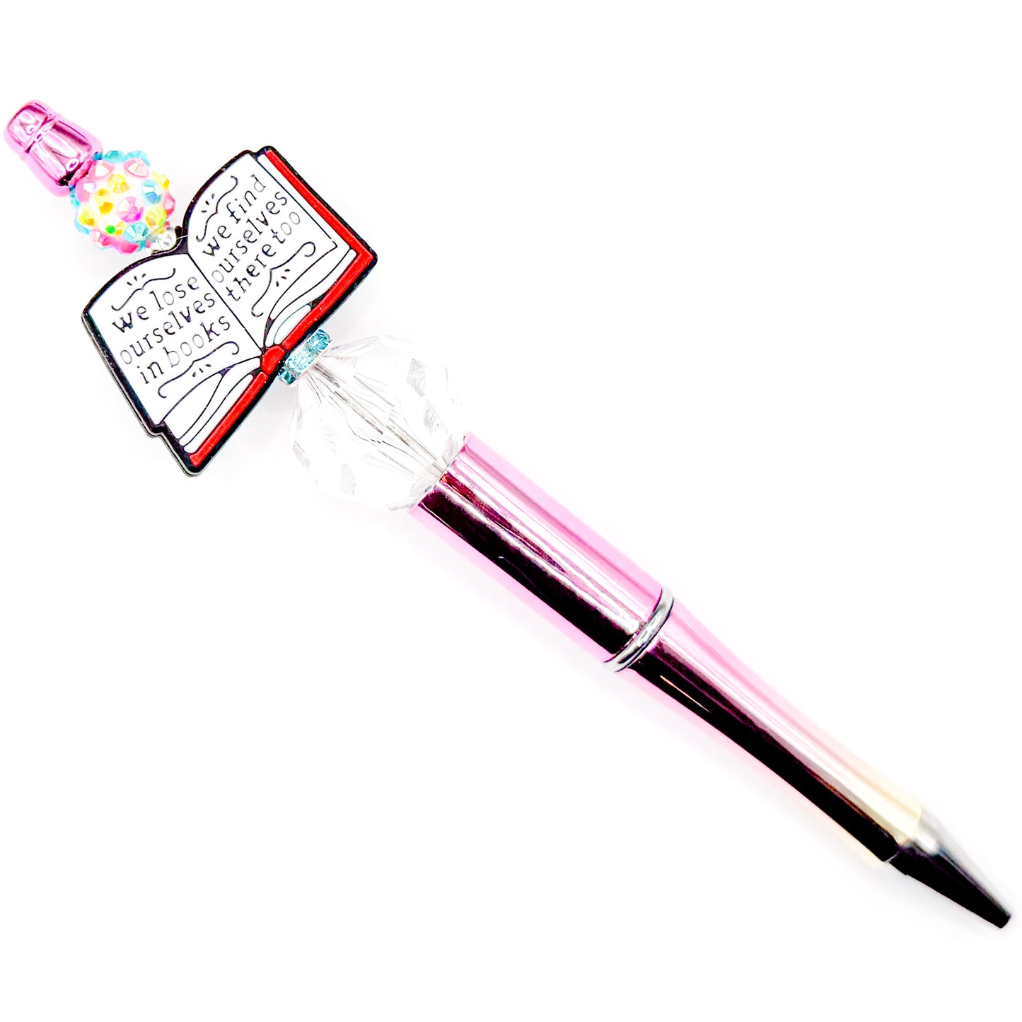 We Find Ourselves in Books Charm Pen