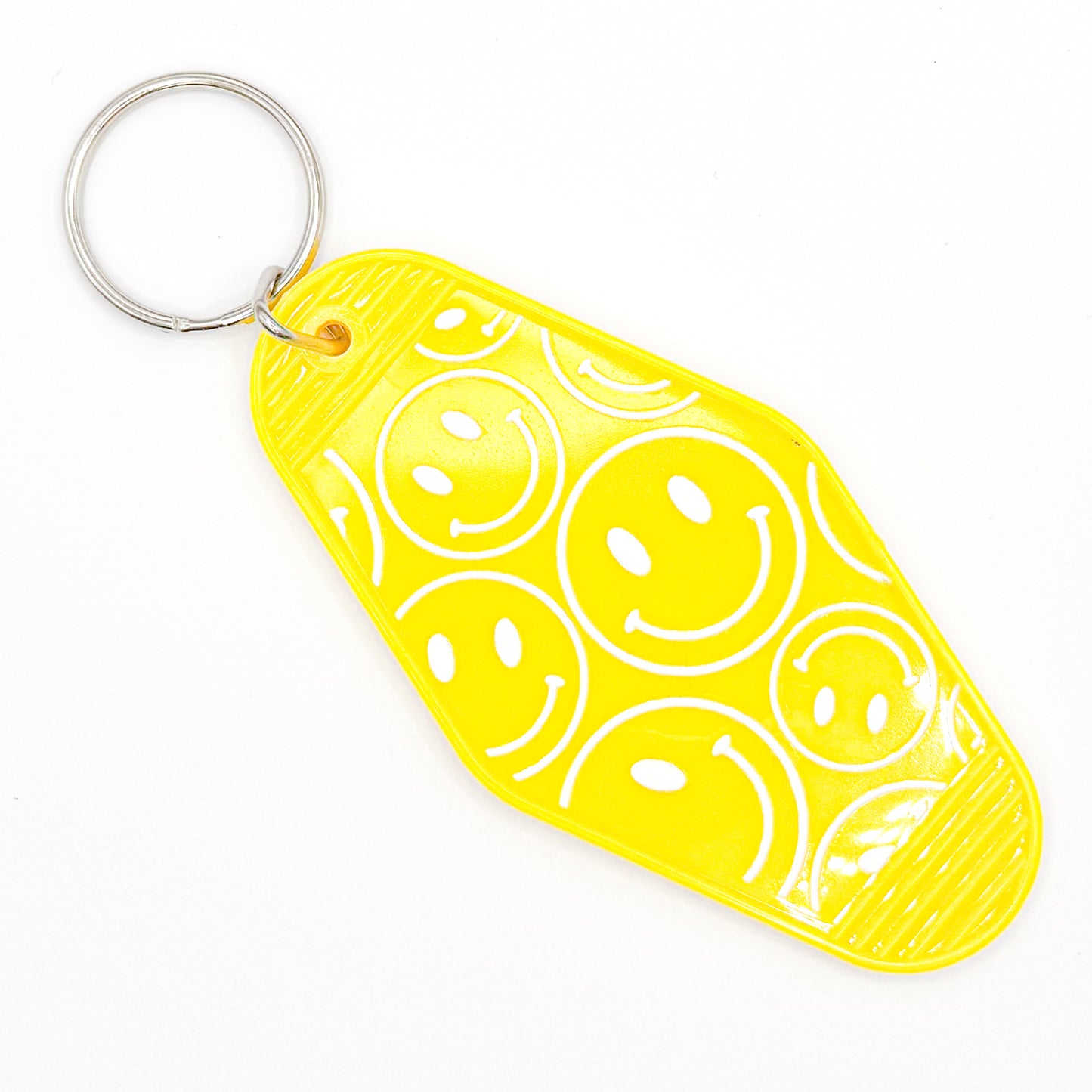 Yellow Smiles Keychain