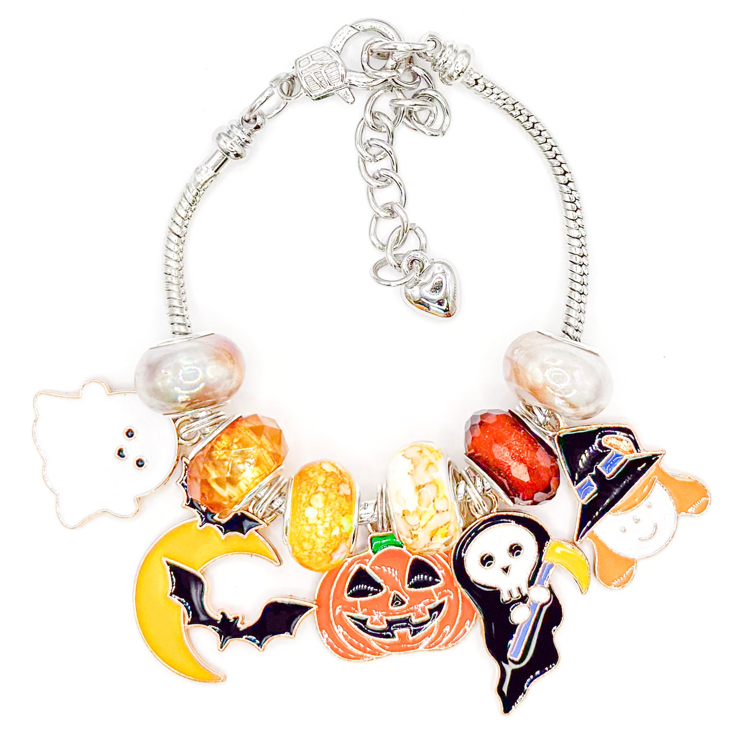 Happy Halloween European Charm Bracelet
