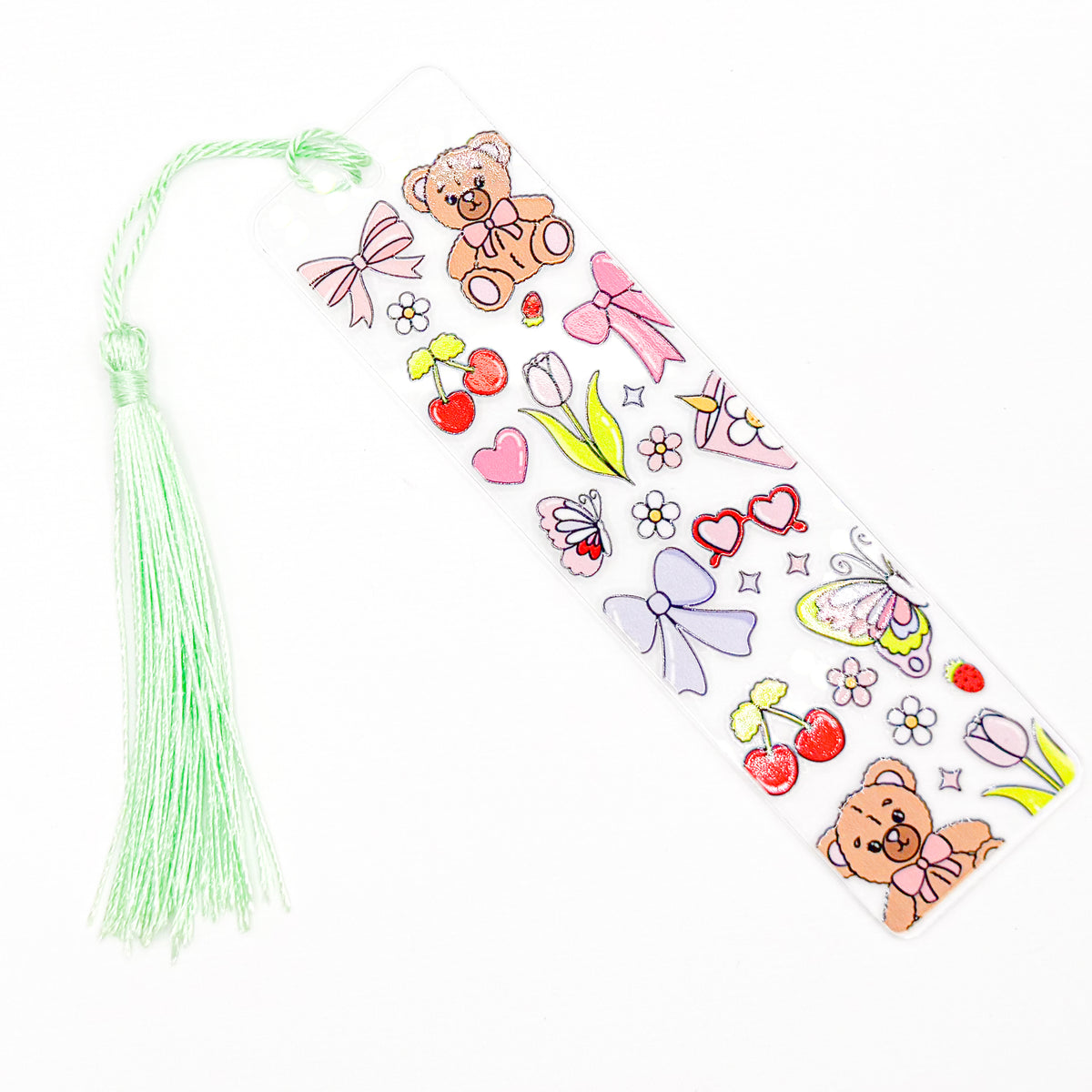 Teddy Bear Acrylic Bookmark