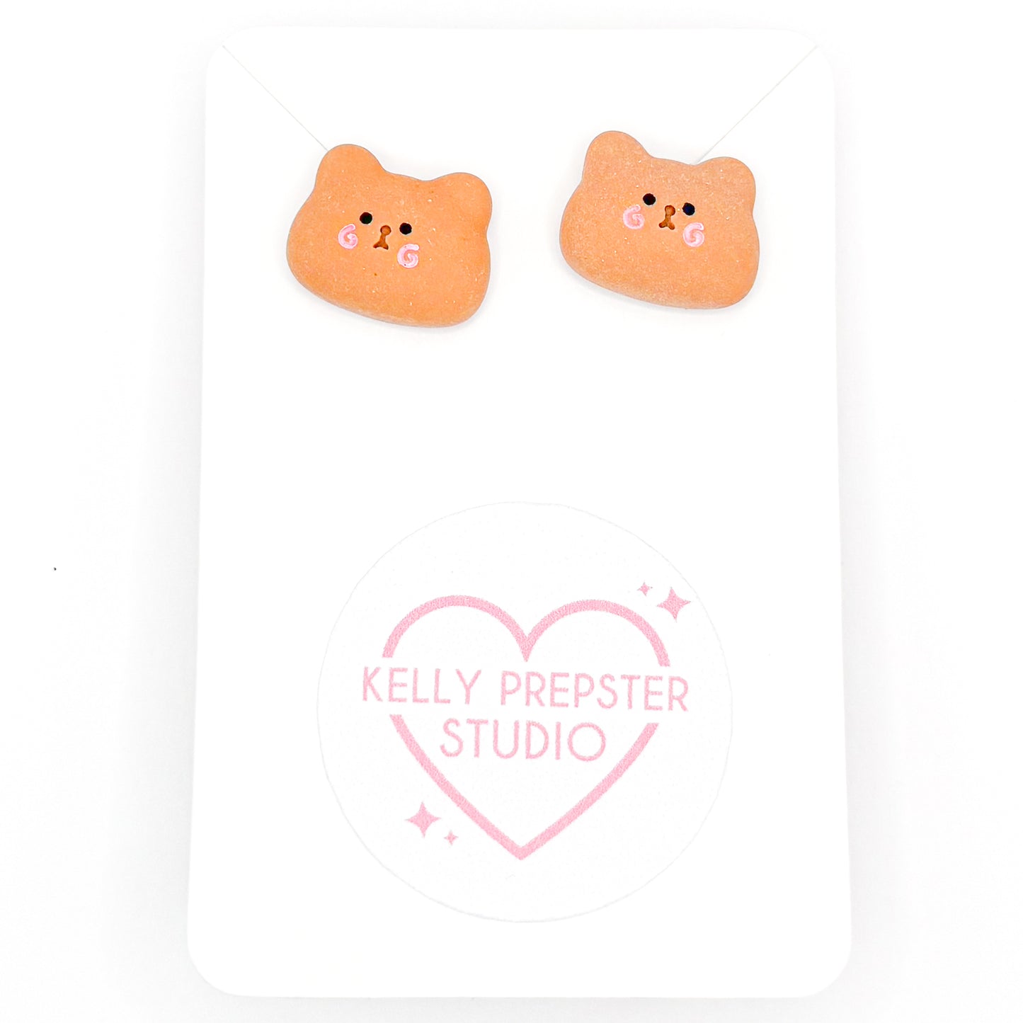 Cute Bear Post Earrings