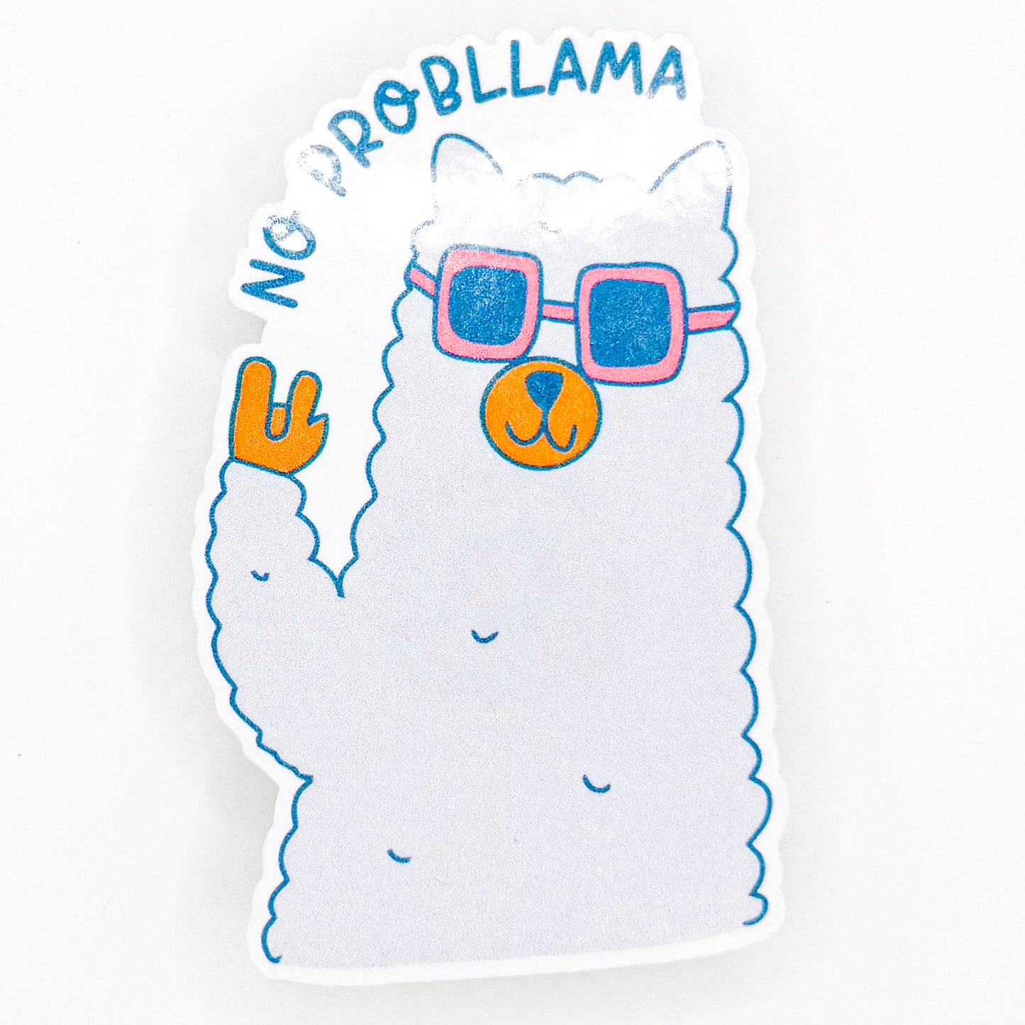 No Probllama Sticker