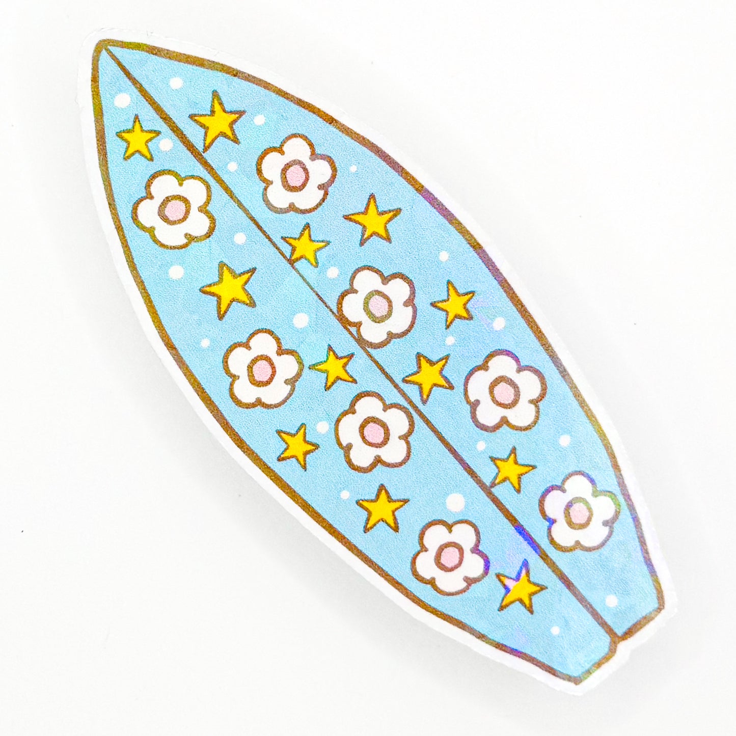 Chill Surfboard Sticker