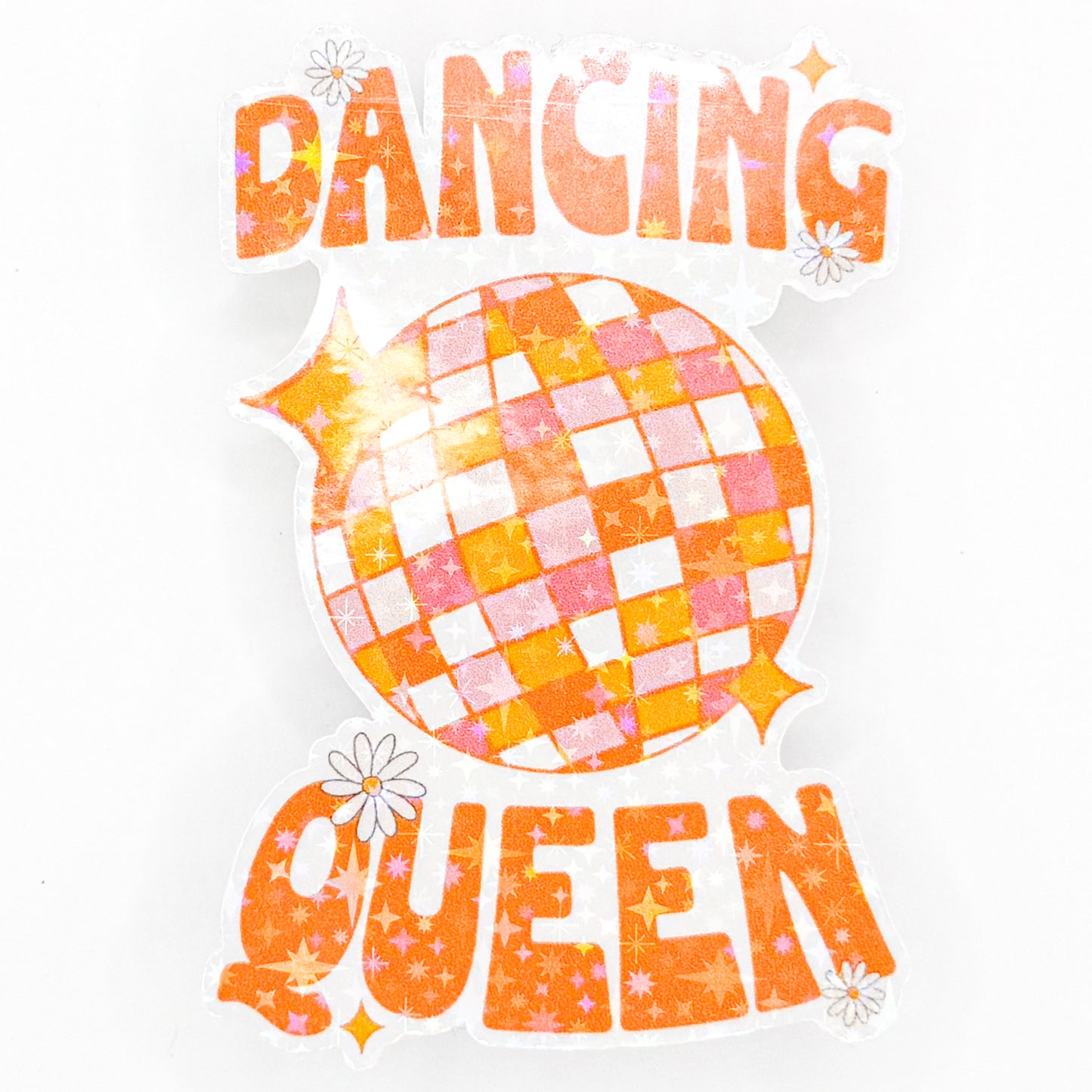 Dancing Queen Holographic Sticker