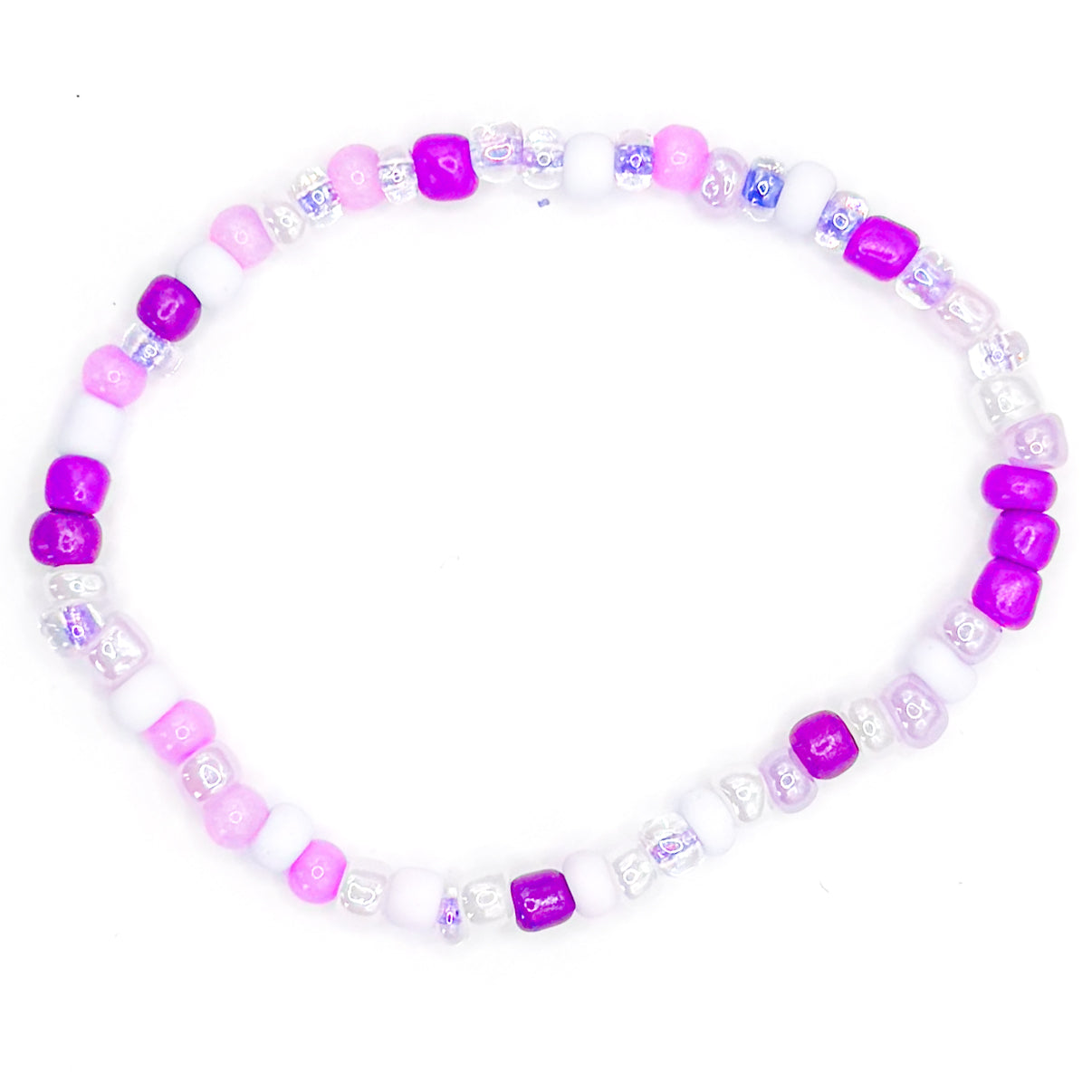 Seabreeze Sparkle Seed Beaded Bracelet