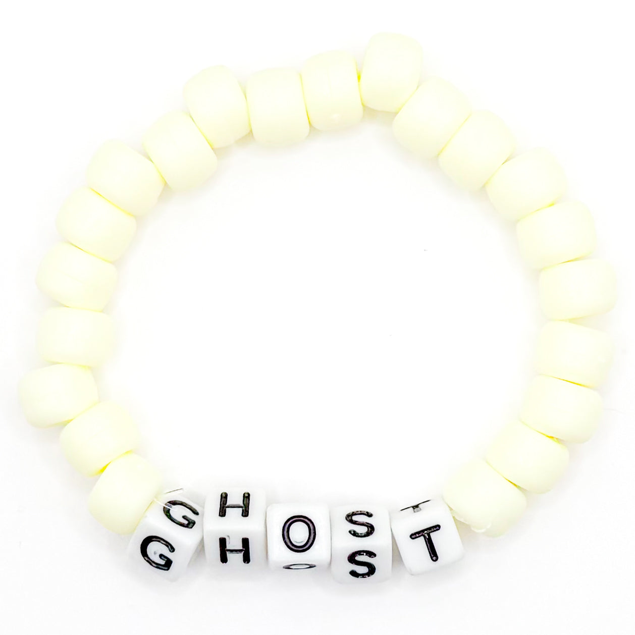 "Ghost" Beaded Bracelet