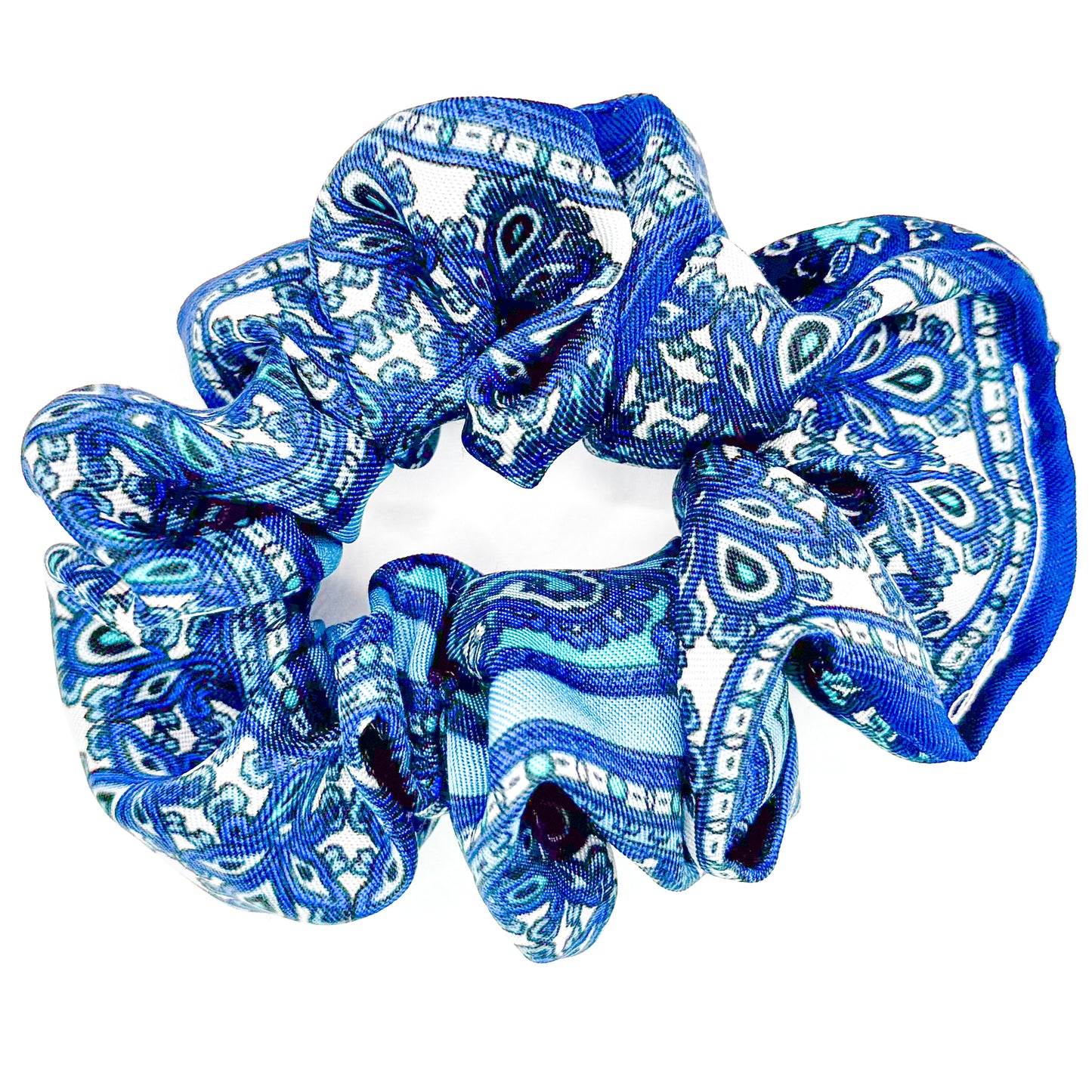 Chic Royal Blue Scrunchie